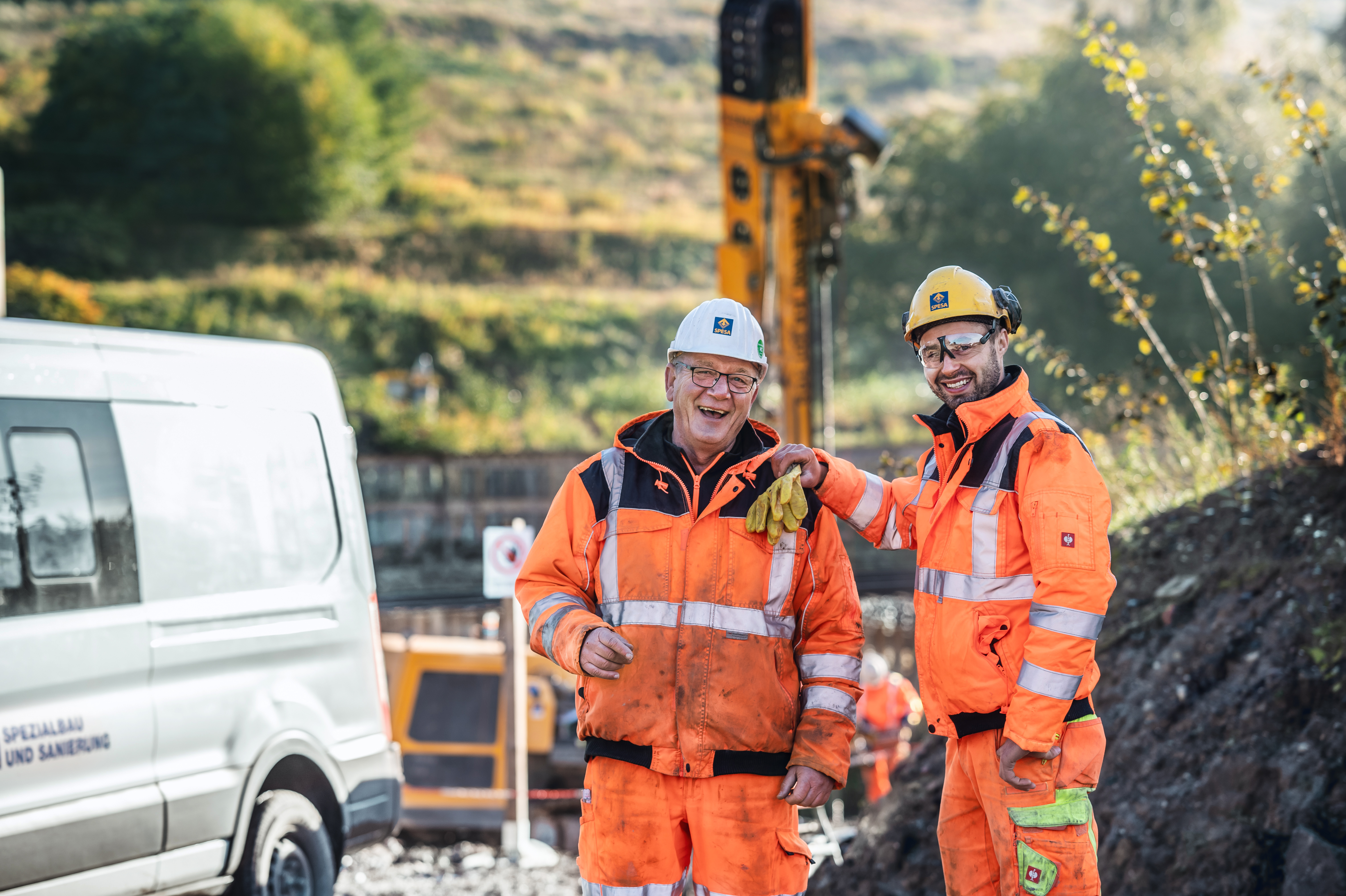 Spesa Spezialbau und Sanierung ist immer auf der Suche nach neuen Mitarbeitern für Baustelle und Büro