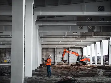 Unsere Spesa Mitarbeiter sind ein eingespieltes Team, das zeigt sich auch auf der Baustelle Brugg Pipes in Nordhausen 