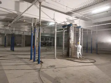  Zur Verstärkung, Neugestaltung und Sanierung von Betonflächen kommt oftmals Spritzbeton zum Einsatz.