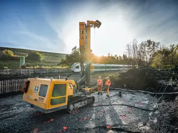 Mikropfähle werden zur Baugrundstabilisierung oder auch Hang- und Felssicherung eingesetzt.